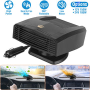 12V 150W Portable Car Heater Heating Fan 2 in 1