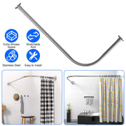 Curved Shower Curtain Rod