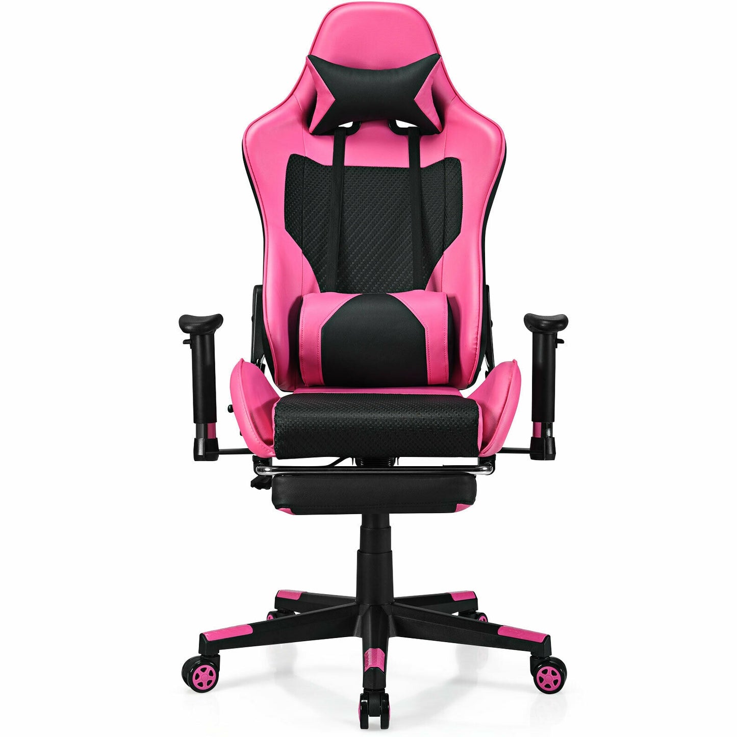 PU Leather Gaming Chair with USB Massage