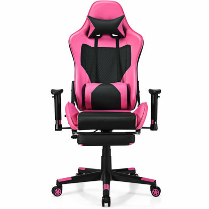 PU Leather Gaming Chair with USB Massage