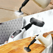 1400W Multipurpose Pressurized Steam Cleaner With 17 Pieces Accessories-Gray