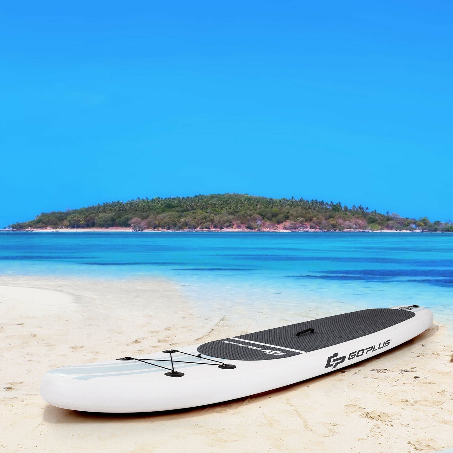 Inflatable Stand Up Paddle Board SUP with Paddle Pump Waterproof Bag-L