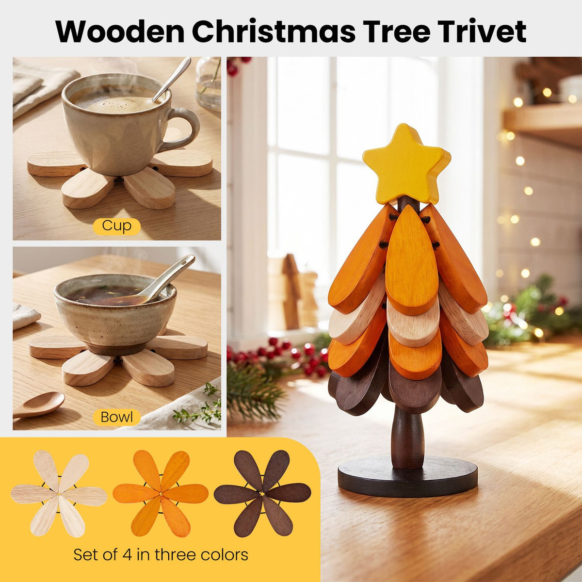 9 PCS Gift Set Christmas Holiday Gifts with 2027 Desk Calendar and Manual Coffee Grinder