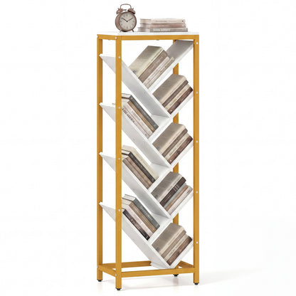 9-Tier Freestanding Bookcase for Hardcover Books