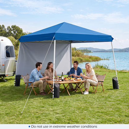 Pop Up Canopy Tent 9x9 ft with Carry Bag and Stakes
