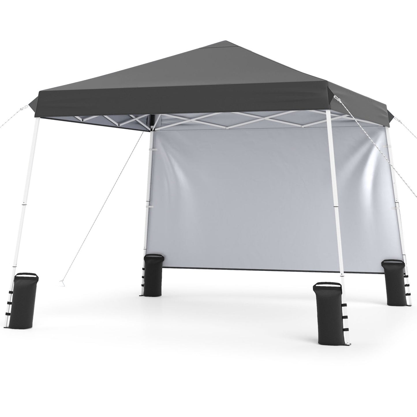 Pop Up Canopy Tent 9x9 ft with Carry Bag and Stakes