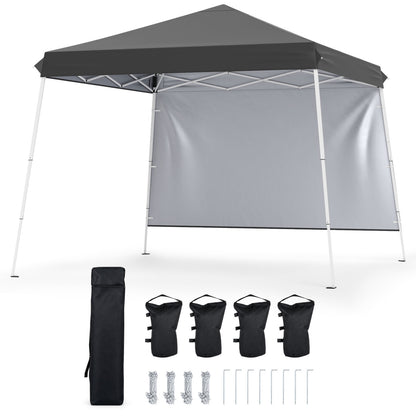 Pop Up Canopy Tent 9x9 ft with Carry Bag and Stakes