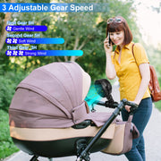 Portable Baby Stroller Fan