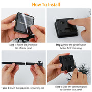 2Pcs Solar Powered String Lights