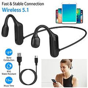 V5.1 Wireless Bone Conduction Headphone Open Ear Sports Wireless Headset