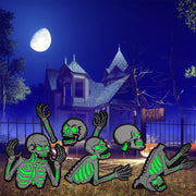 Halloween Skeleton Yard Sign