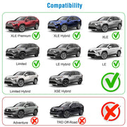Car Roof Rack Cross Bars Aluminum Alloy Cargo Carrier Rooftop Crossbars