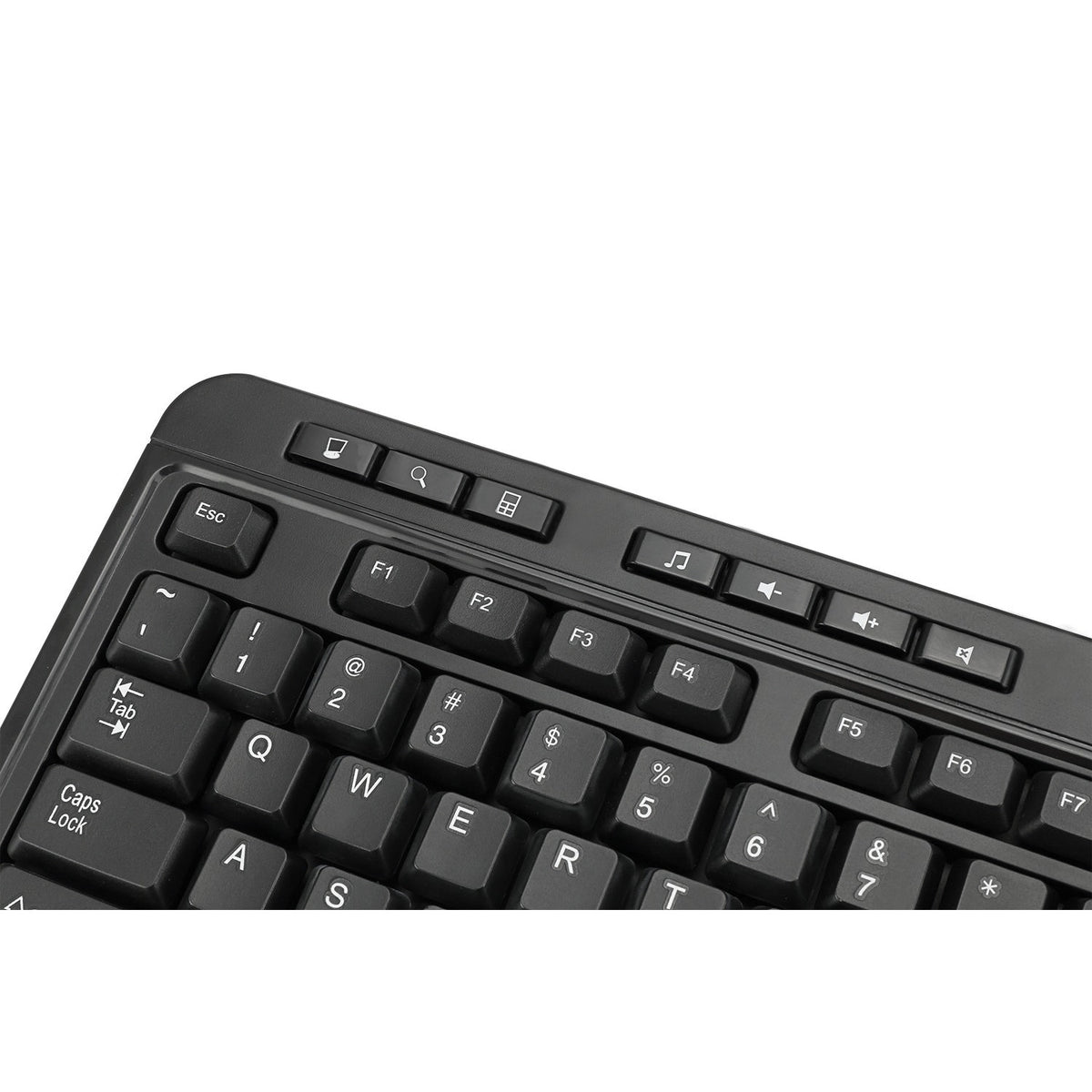 Adesso EasyTouch Antimicrobial Wireless Keyboard and Mouse Combo, 2.4 GHz - view 2