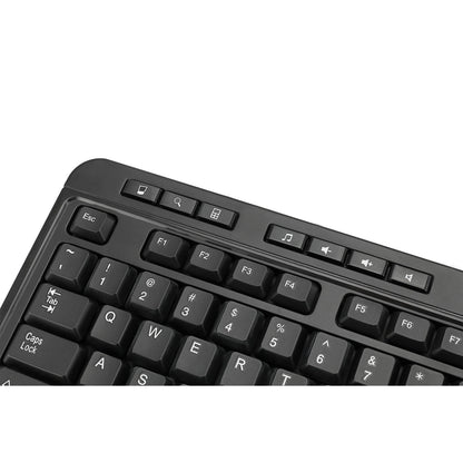 Adesso EasyTouch Antimicrobial Wireless Keyboard and Mouse Combo, 2.4 GHz - view 2