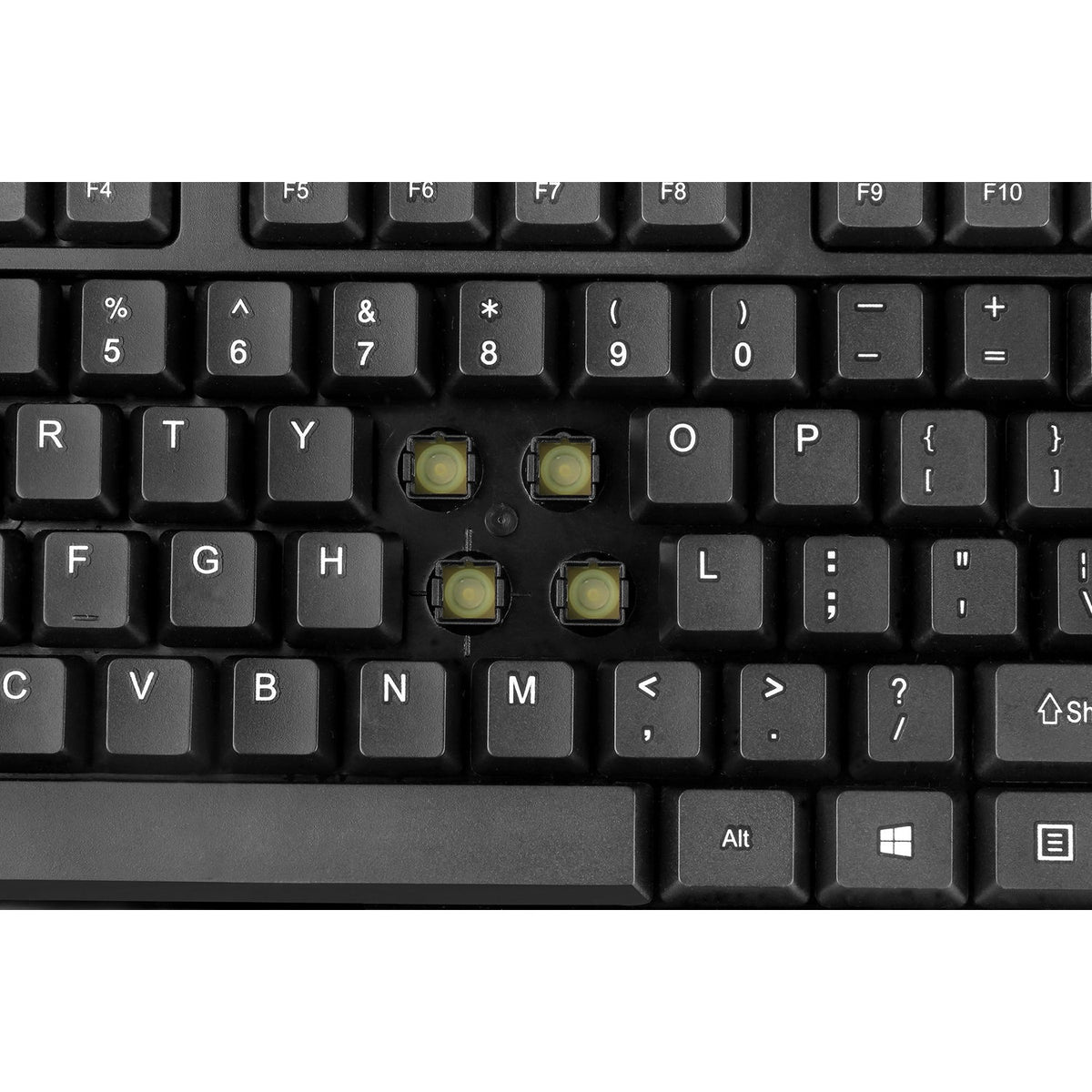 Adesso EasyTouch Antimicrobial Wireless Keyboard and Mouse Combo, 2.4 GHz - view 3