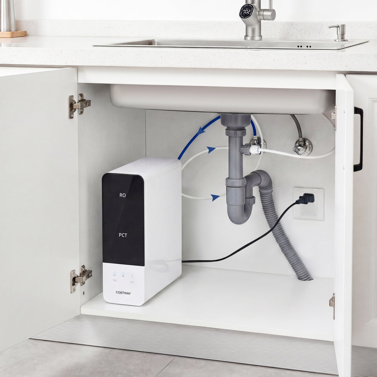 800 GPD Tankless Reverse Osmosis Water Filter System