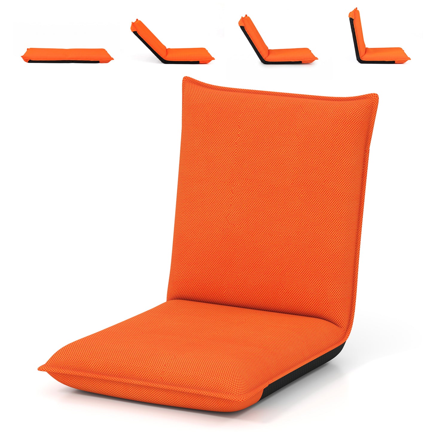 Adjustable Floor Chair with 6 Reclining Positions