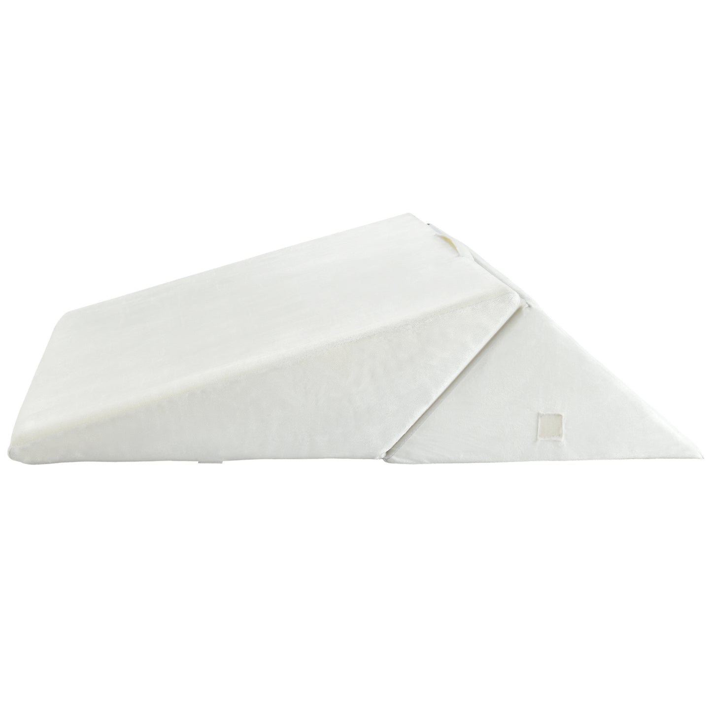 Adjustable Memory Foam Reading Sleep Back Support Pillow-White