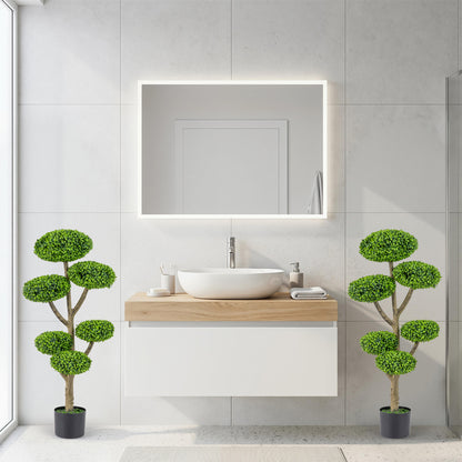 6 Ball Topiary Tree with Weighted Base - 45" Indoor Outdoor