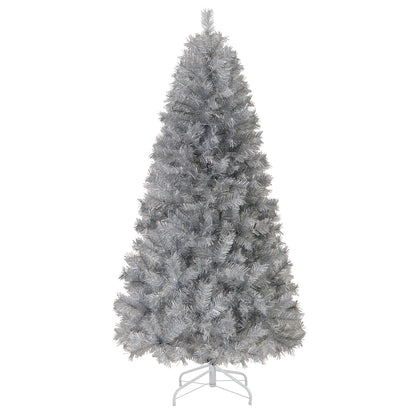 Artificial Xmas Tree with Branch Tips and Warm White LED Lights