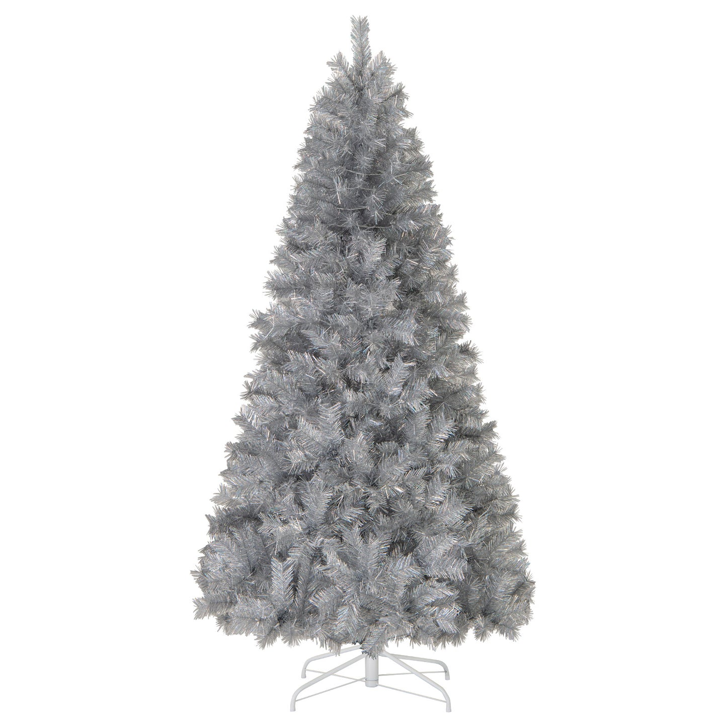 Artificial Xmas Tree with Branch Tips and Warm White LED Lights-5FT - 7Ft