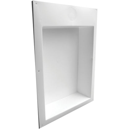 Builder's Best Saf-T-Duct Recessed Dryer Vent Outlet Box, White