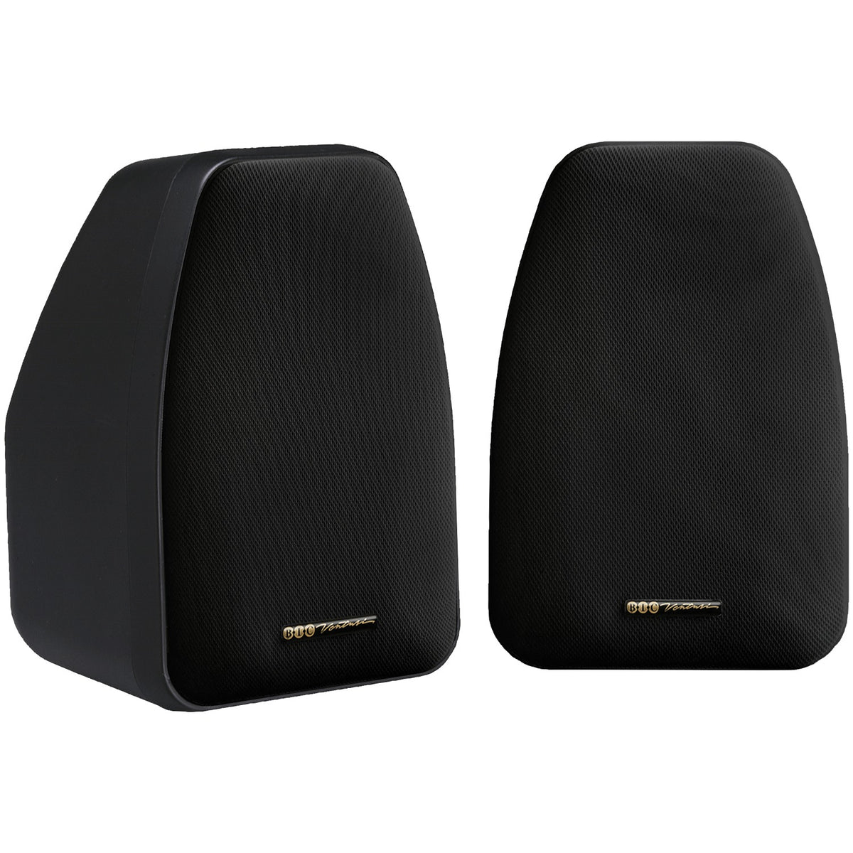BIC America Adatto Indoor/Outdoor Weather-Resistant 2-Way Bookshelf Speakers, 125W, Pair