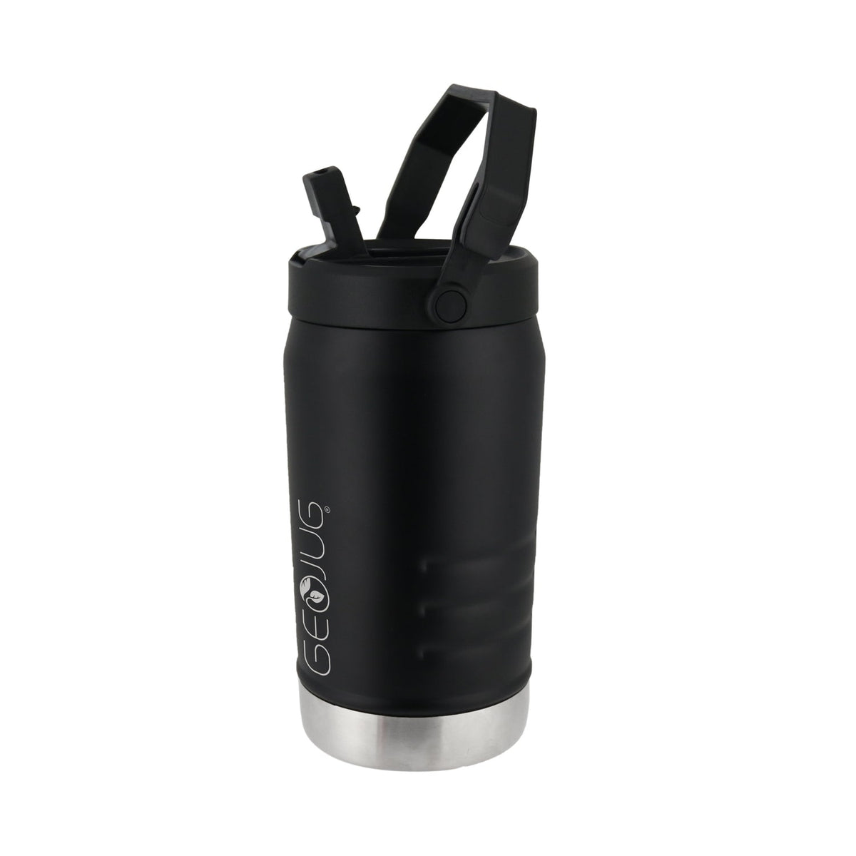 Brentwood Geojug 40 Oz. Vacuum-Insulated Stainless Steel Water Jug, Black - view 2