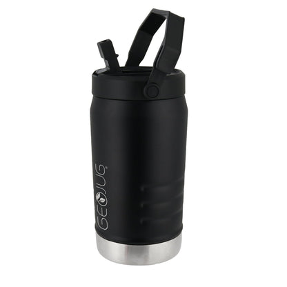 Brentwood Geojug 64 Oz. Vacuum-Insulated Stainless Steel Water Jug - Black - view 2