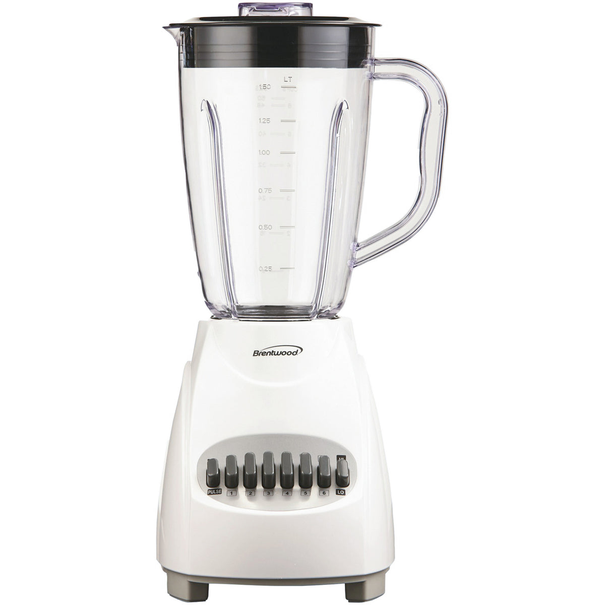 Brentwood 50 Oz. 12-Speed 350W Electric Blender, White
