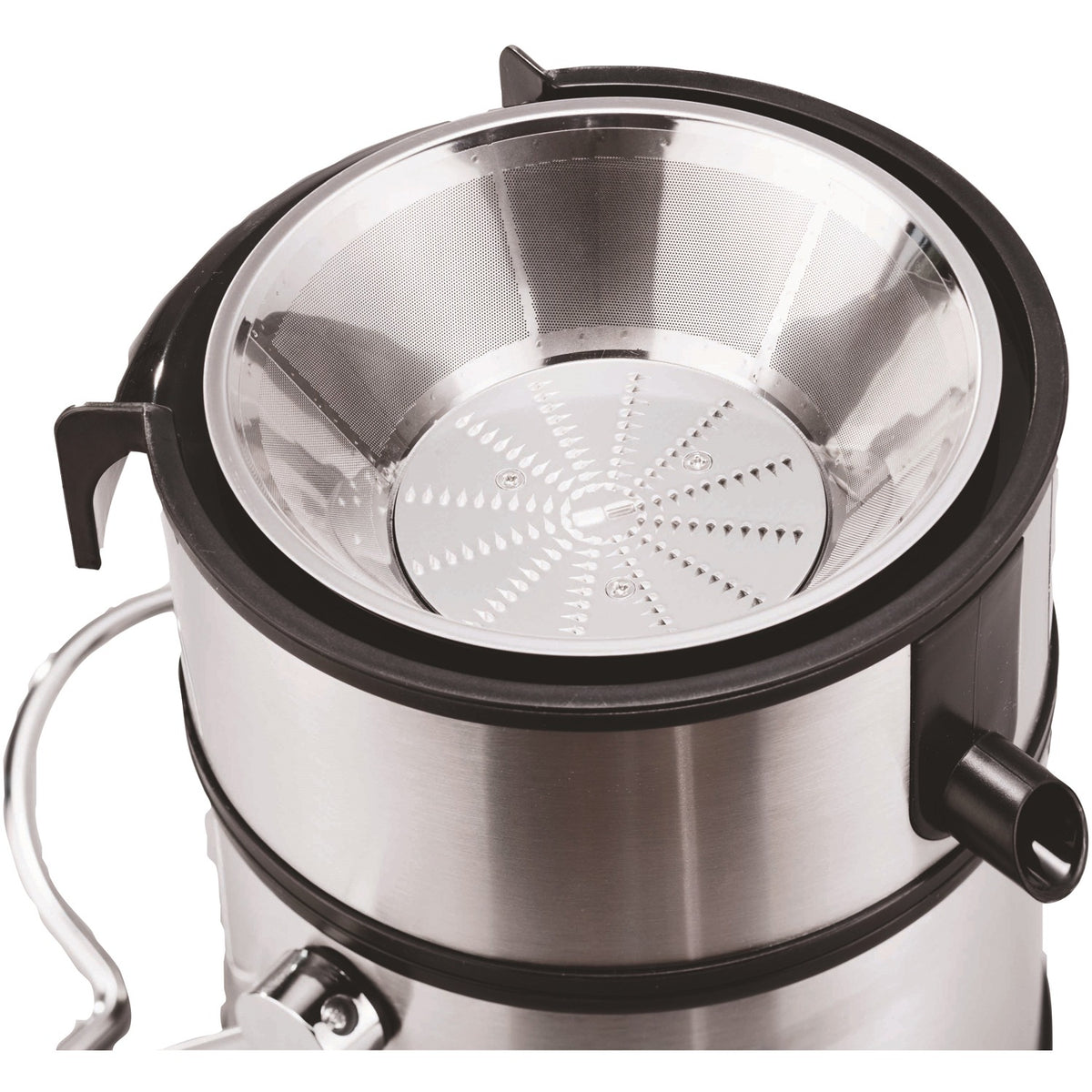 Brentwood 800W Stainless Steel Juice Extractor with Wide Feed Chute & 34-Oz. Jar - view 7