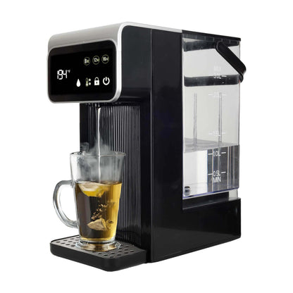 Brentwood 2.7 Qt. 1,800W Digital Instant Hot Water Dispenser, Black