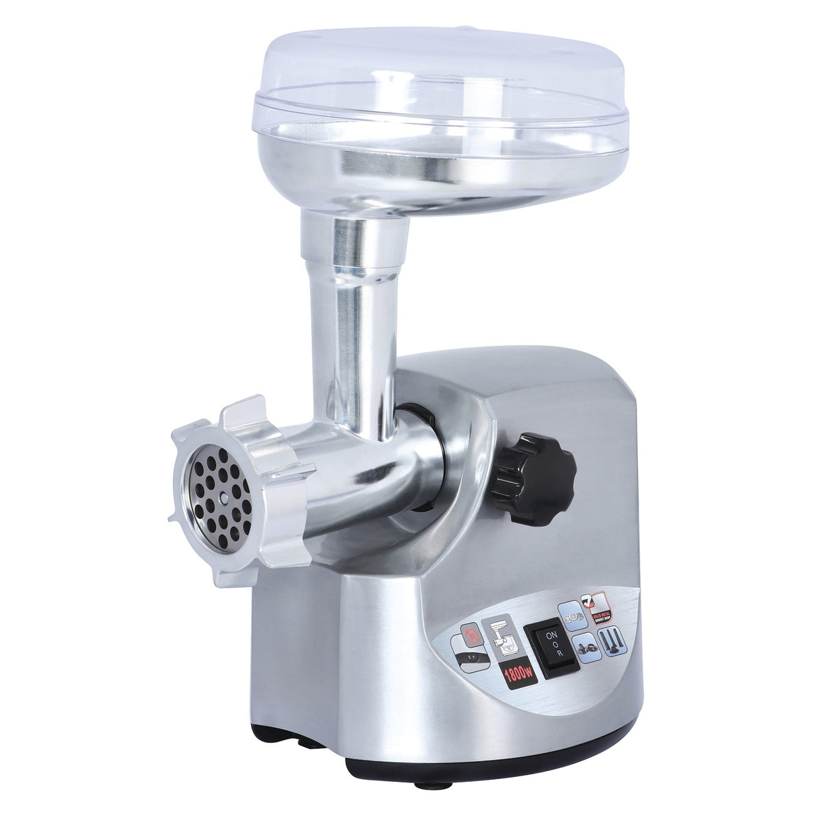 Brentwood Select Heavy-Duty 1800W Electric Meat Grinder with Sausage & Kubbe Attachments - view 3