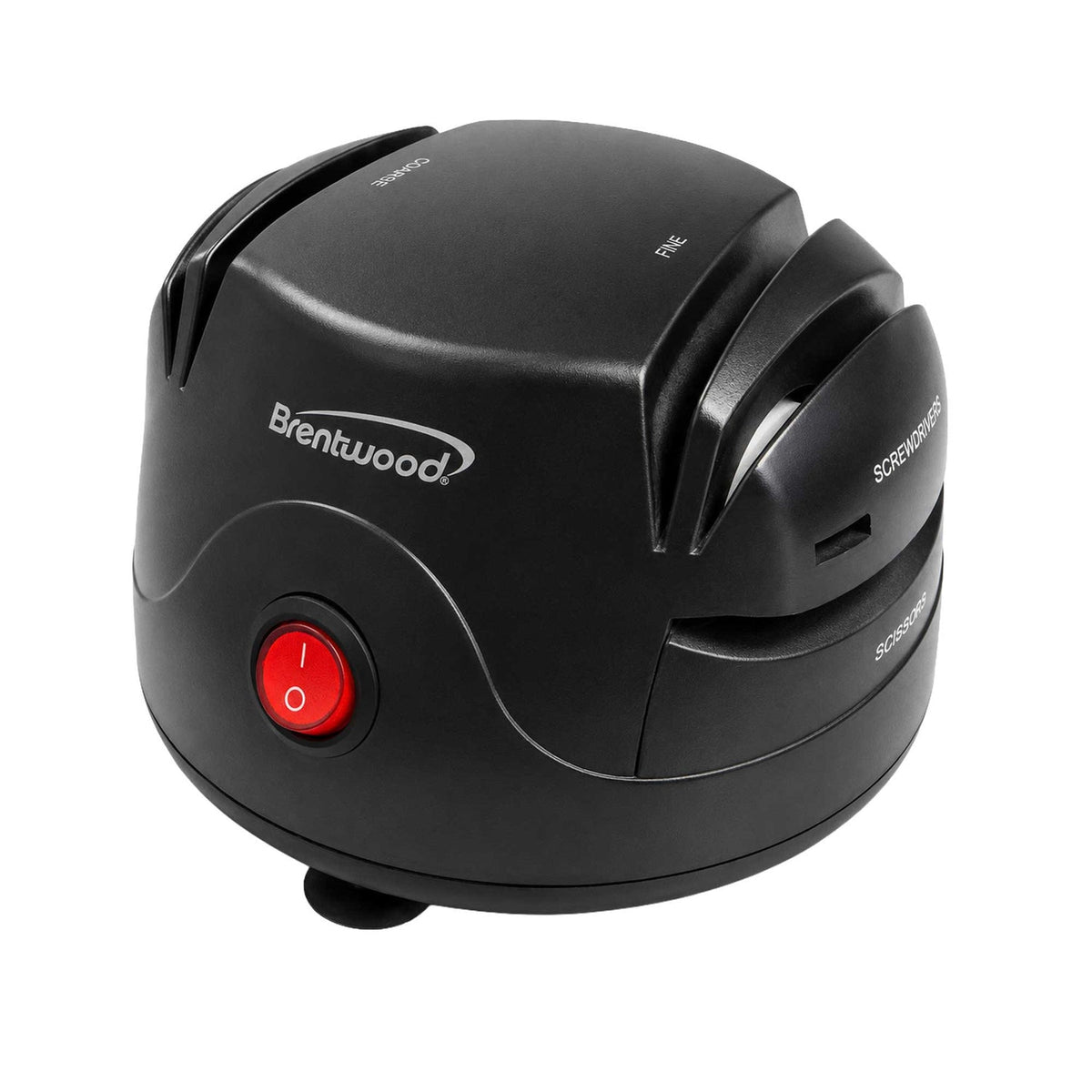Brentwood Electric 2-Stage Knife and Tool Sharpener, Black - view 2