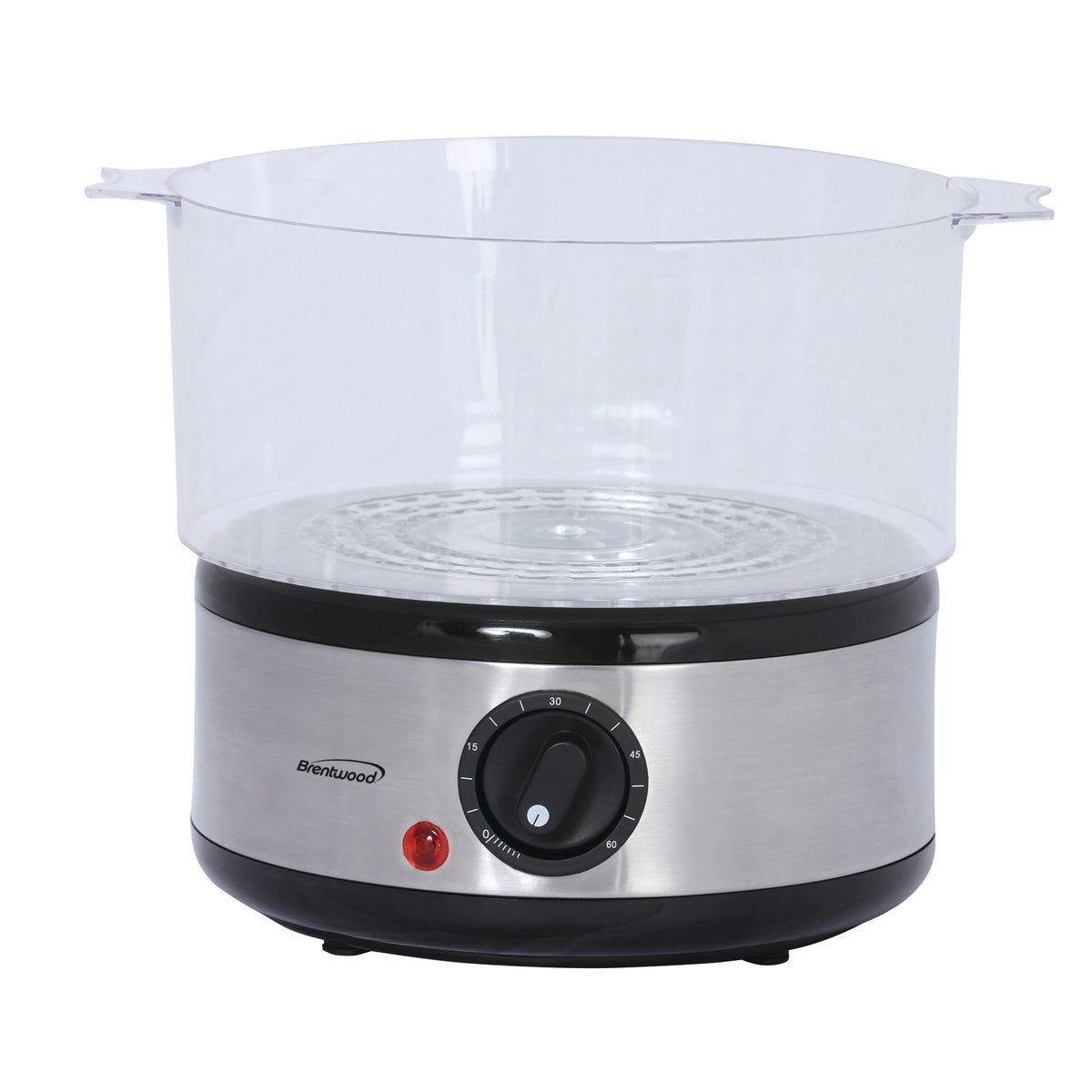Brentwood 5-Qt. 2-Tier Electric Food Steamer with 60-Min Timer, 400W - view 4