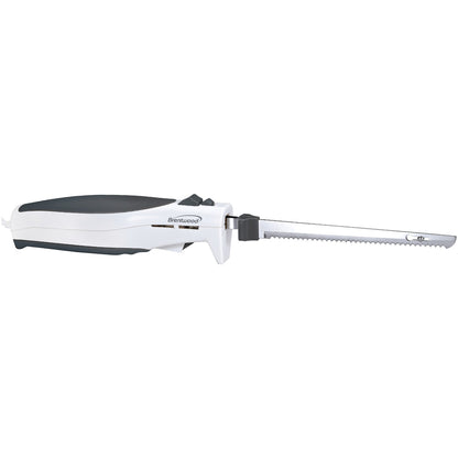 Brentwood 7-In. Electric Carving Knife with Serrated Stainless Steel Blades - view 2