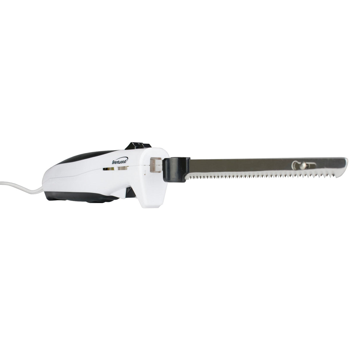 Brentwood 7-In. Electric Carving Knife with Serrated Stainless Steel Blades - view 8