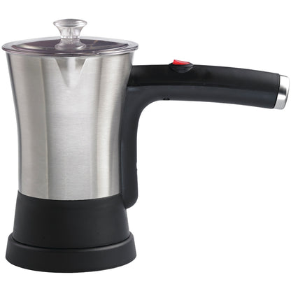 Brentwood 4-Cup 800W Electric Turkish Coffee Maker, Stainless Steel