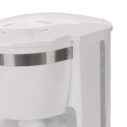 Brentwood 10-Cup Programmable Digital Coffee Maker with Pause & Serve, White - view 5