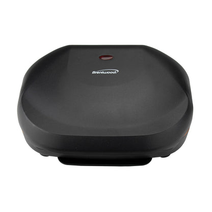 Brentwood 2-Serving Nonstick Copper Indoor Grill & Panini Press, 750W, Black - view 4
