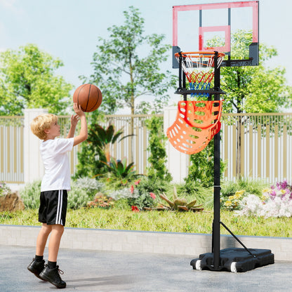 Basketball Return Attachment with 4 Tool-Free Detachable Hooks (Fit 18 Inch Rims)