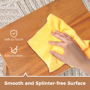 Bathroom Shower Stool Teak Shower Bench for Shaving Legs and Spa Bath