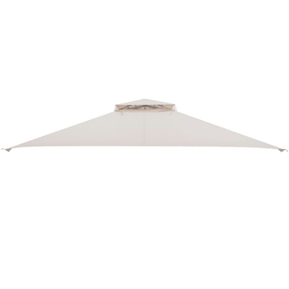 10 x 12 Feet Gazebo Replacement Top with Air Vent and Drainage Holes