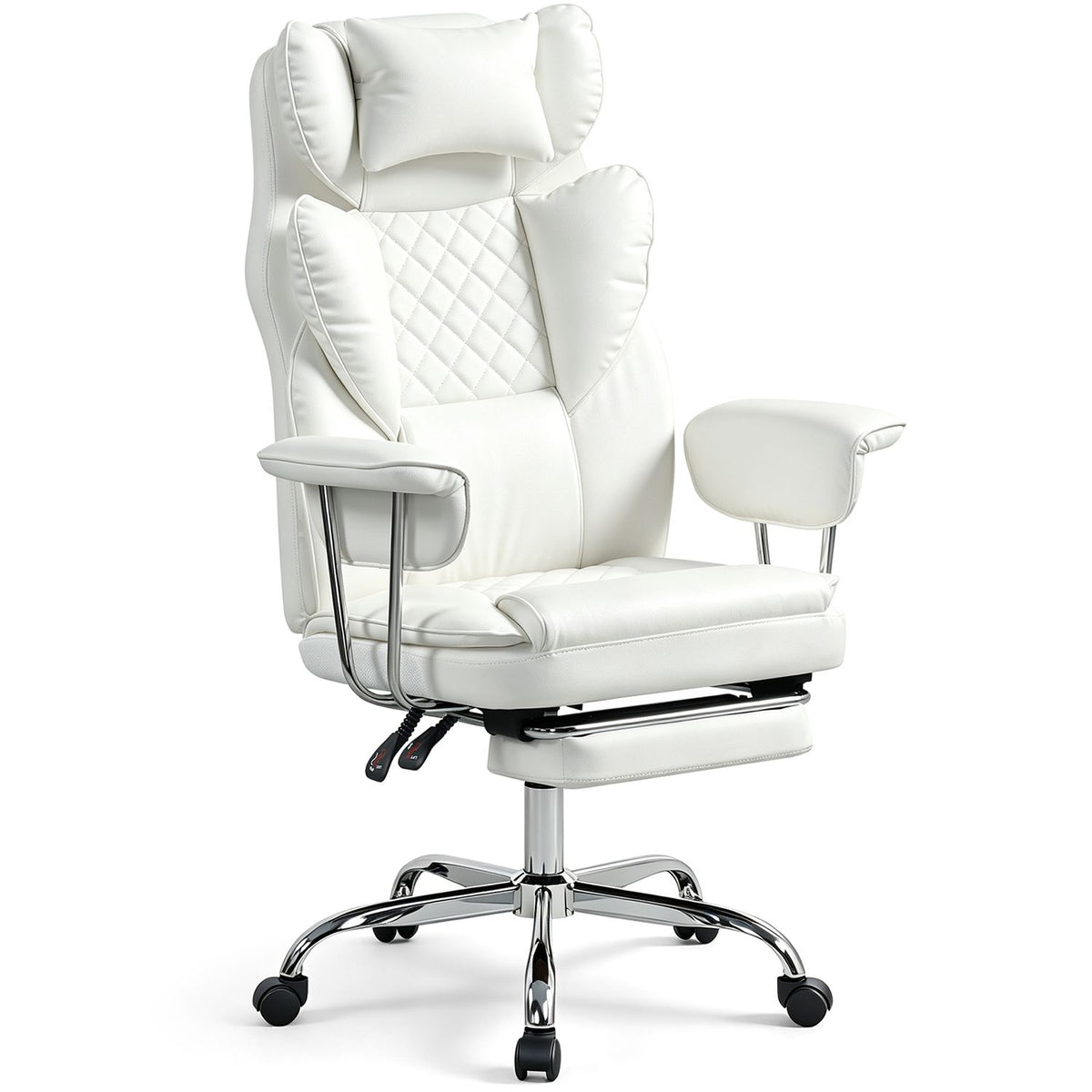 Big and Tall Executive Office Chair with Lumbar Support and Adjustable Seat
