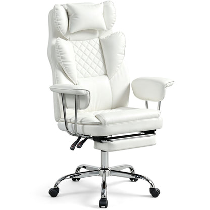 Big and Tall Executive Office Chair with Lumbar Support and Adjustable Seat