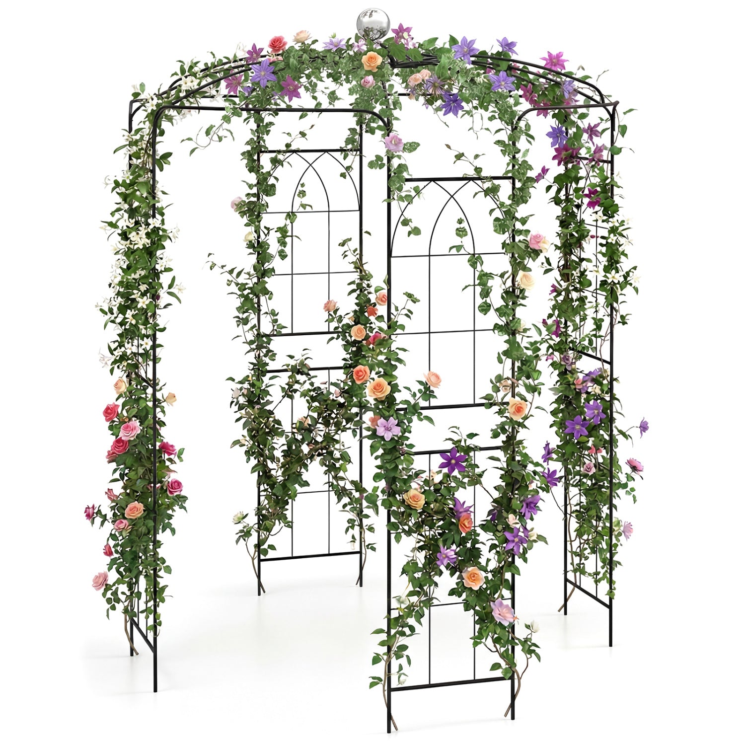 Birdcage Shape Gazebo for Climbing Plants and Wedding Ceremony Decoration