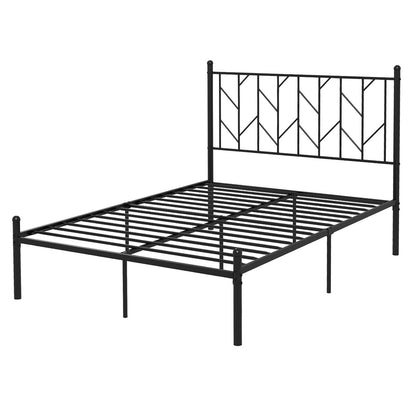 Twin/Full/Queen Size Platform Bed Frame with Sturdy Metal Slat Support-Twin Size - Full Size