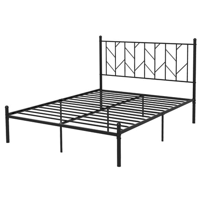 Twin/Full/Queen Size Platform Bed Frame with Sturdy Metal Slat Support-Twin Size - Queen Size