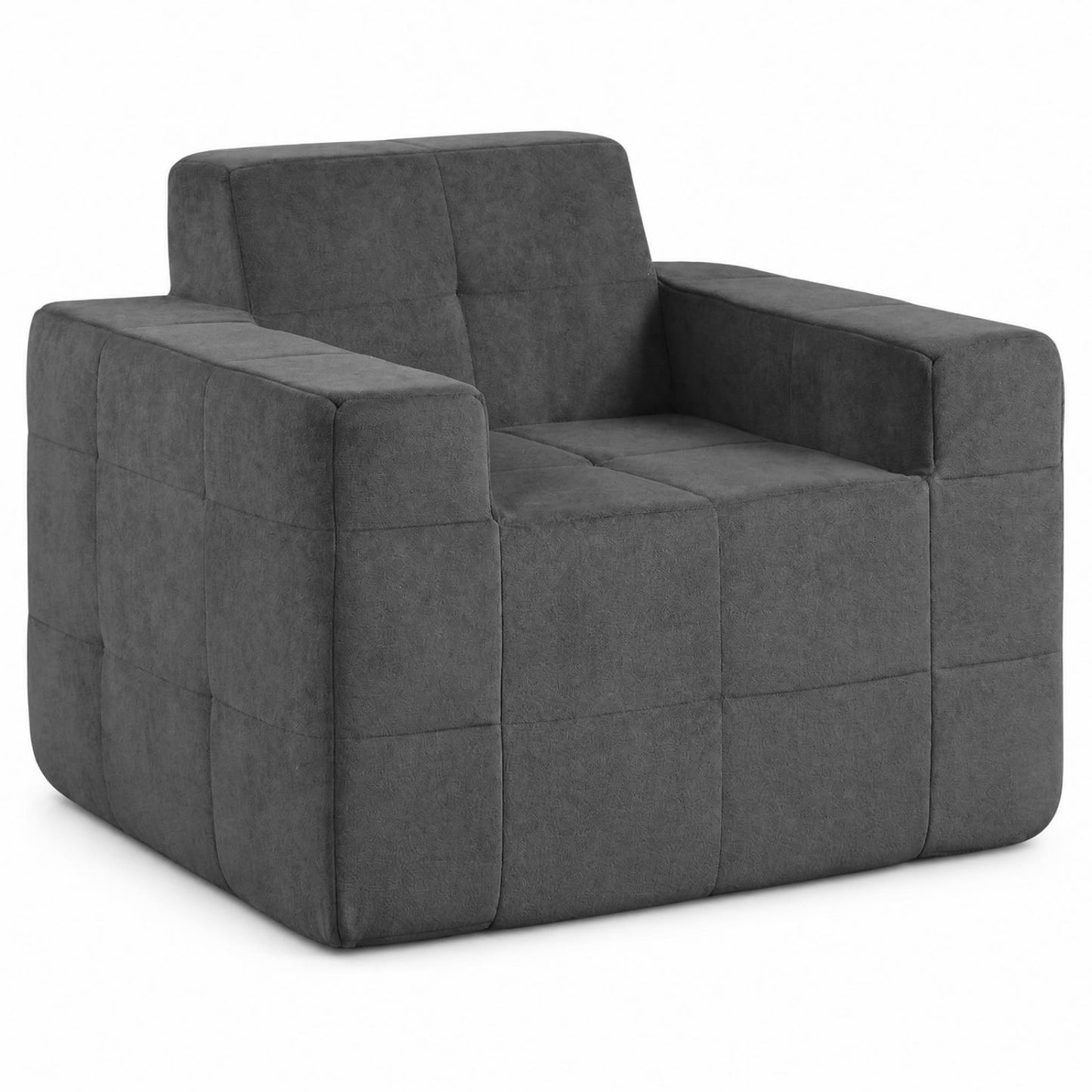 Cloud Sofa Chair with Terry Cloth Upholstery