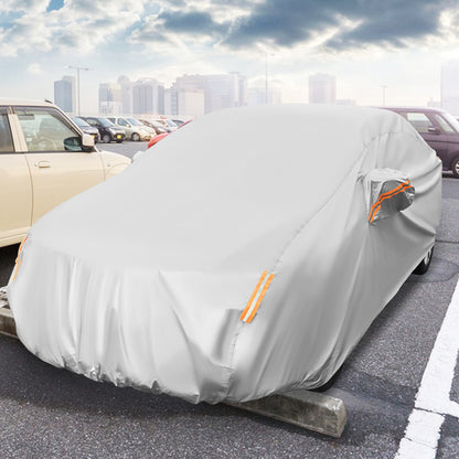 Car Cover for Automobiles 193 Inch Rain Sun UV Protection Universal Fit Sedan Chevrolet Ford Nissan